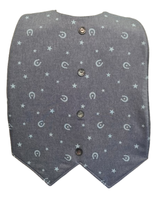 **LIMITED EDITION** Cowboy Waistcoat Style - Extra Protect Long Length Clothing Protector