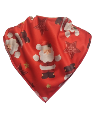Jolly Santa Bandana Bib - Size 1