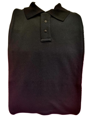 Black Polo T-Shirt Style Clothing Protector