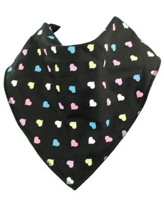 Blackheart Bandana Bib - Size 2