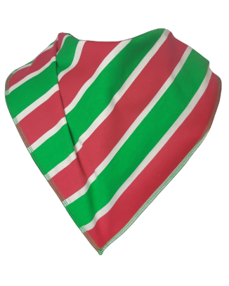 Candy Cane Bandana Bib - Size 3