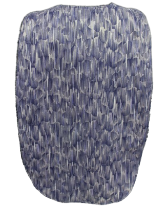 Navy Rain Flat Style Long Length Clothing Protector