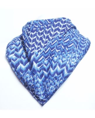 Peacock Tail Bandana Bib - Size 2