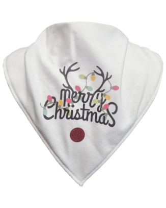 Red Nose Reindeer Bandana - Size 3 & 4 