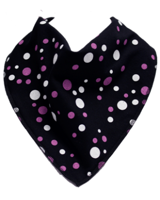 Spotty Dotty Bandana Bib - Size 2