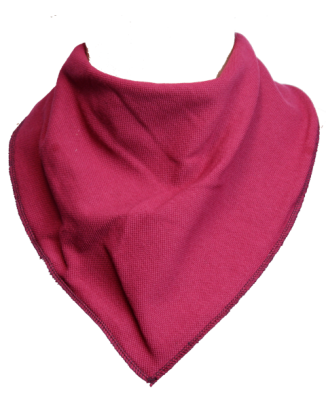 Burgundy Bandana Bib - Size 1