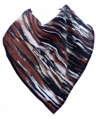 Funky Tiger Bandana Bib - Size 3
