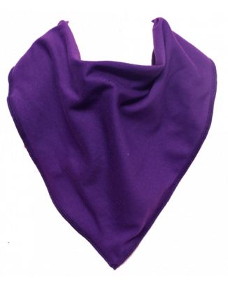 Grape Juice Bandana Bib  - Size 3