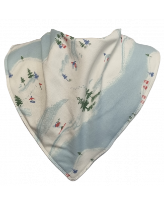 **LIMITED EDITION** On the Slopes Bandana Bib - Size 2