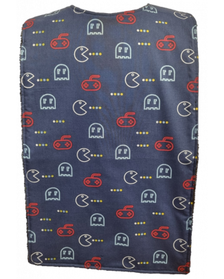 Childrens Flat Style Long Length Clothing Protector - Pacman