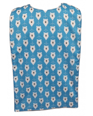 Polar Bear Children's Flat Style Long Length Clothing Protector