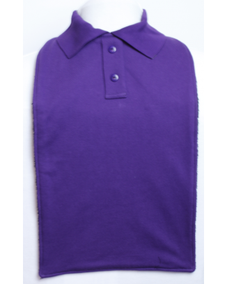 Children's School Polo T-Shirt Style Bibs - Size Junior 1 - PURPLE