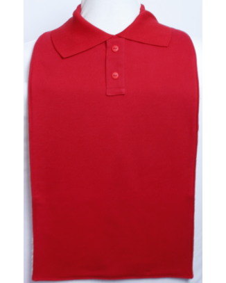 Red Polo T-Shirt Style Clothing Protector