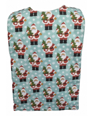Santa Claus Children's Flat Style Long Length Clothing Protector