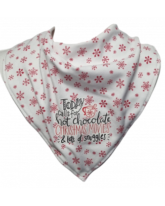 Cosy Christmas Bandana - Size 1 & 2 
