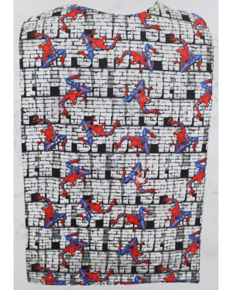 Childrens Flat Style Long Length Clothing Protector - Spiderman