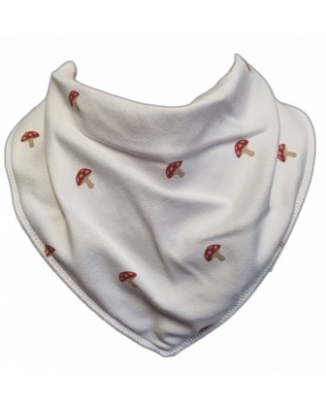 Toadstool Bandana Bib - Size 1